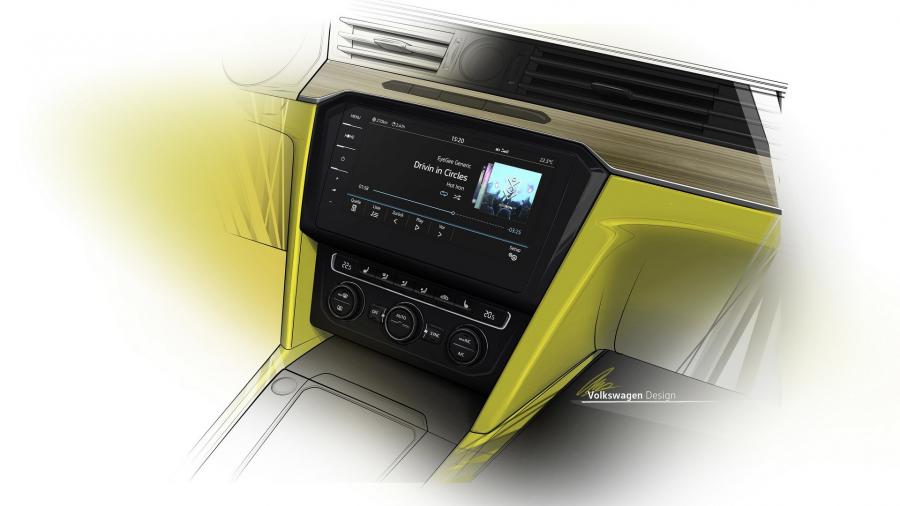 Детали интерьера Volkswagen Arteon Elegance 2017 года  (WW) (фото 2 из 70)